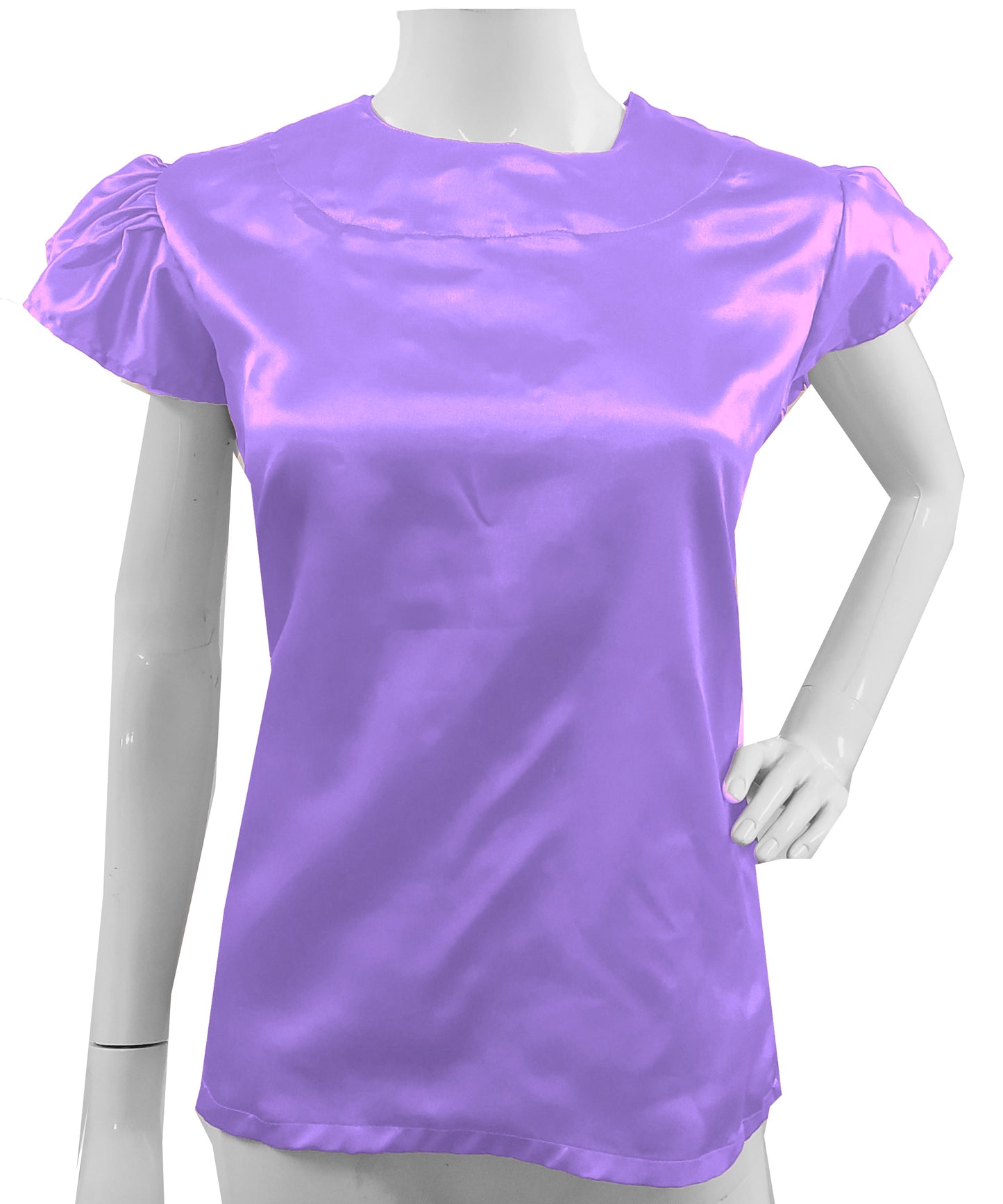 Satin Top / T shirt S89 - Regular Size 2