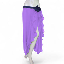 New Design! Modern Chiffon Belly Dance Skirt | Full Flare & Flowing Silhouette C16