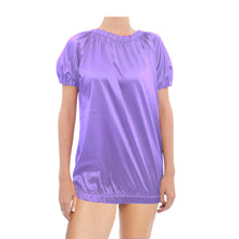 Round Neck Satin Loose T shirt S106 - Regular Size 2