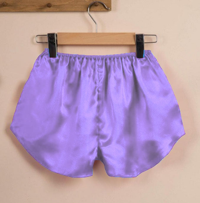 Satin Short Mini Pant For Girls Night wear S78 - Regular Size 2