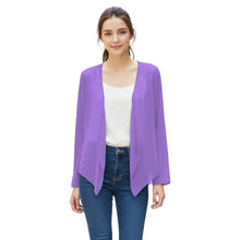 Chiffon Long Sleeve Shrug | Sheer Bolero Cover-Up S-5XL | 30 Colors C49