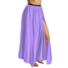 Side  Slit A line Belly Dance skirt 4 Layer Skirt S95 - Regular Size 2