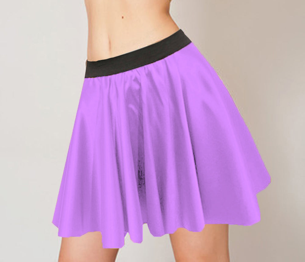 Satin Mini skirt S34 - Regular Size 2