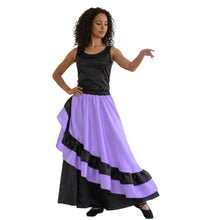 Satin Half Circle Belly Dance Skirt | Elegant Flow S-3XL | 41 Colors S57