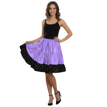 Satin 3-Layer Short Skirt | Tiered Ruffle Party Mini S-3XL S68