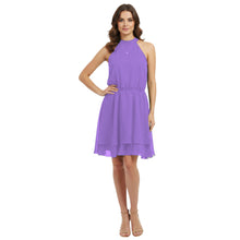 Chiffon Short Party Dress | Fancy Mini Dress S-5XL | 30 Colors C60