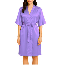 Satin Night Wear Bathrobe | Luxurious Kimono Robe S-3XL | 41 Colors S79