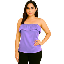 Satin Sleeveless Fancy Top | Party & Evening Wear S-3XL | 41 Colors S88