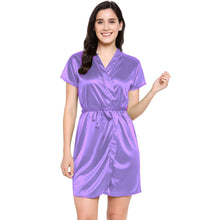 Satin Night Wear Bathrobe | Luxurious Kimono Robe S-3XL | 41 Colors S108