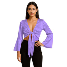 Royal Blue Satin Ruffle Dance Top, elegant evening choli.