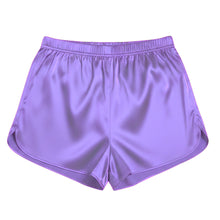 Satin Night Wear Mini Shorts | Sleep & Lounge Pant S-3XL | 41 Colors S78 Meek Mercery BY KF