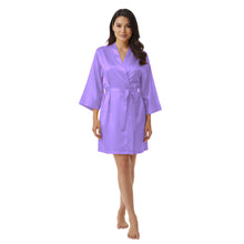 Satin Night Wear Bathrobe | Luxurious Kimono Robe S-3XL | 41 Colors S26