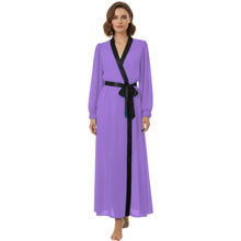 Chiffon Long Sheer Bathrobe | Pool & Resort Cover-Up S-5XL C62