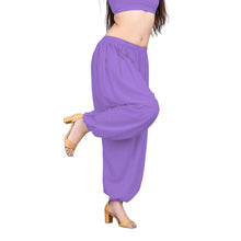 Chiffon Boohoo Harem Pants | Flowy Trousers S-5XL | 30 Colors C71