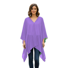 Chiffon Long Bolero Jacket Shrug | Sheer Cover-Up S-5XL | 30 Colors C50