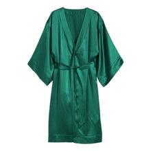 Satin Night Wear  Bathrobe S79 - Regular Size 2