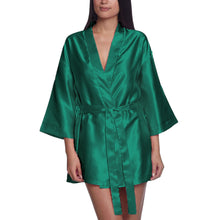 Satin Night Wear Bathrobe S26  - Regular Size 2