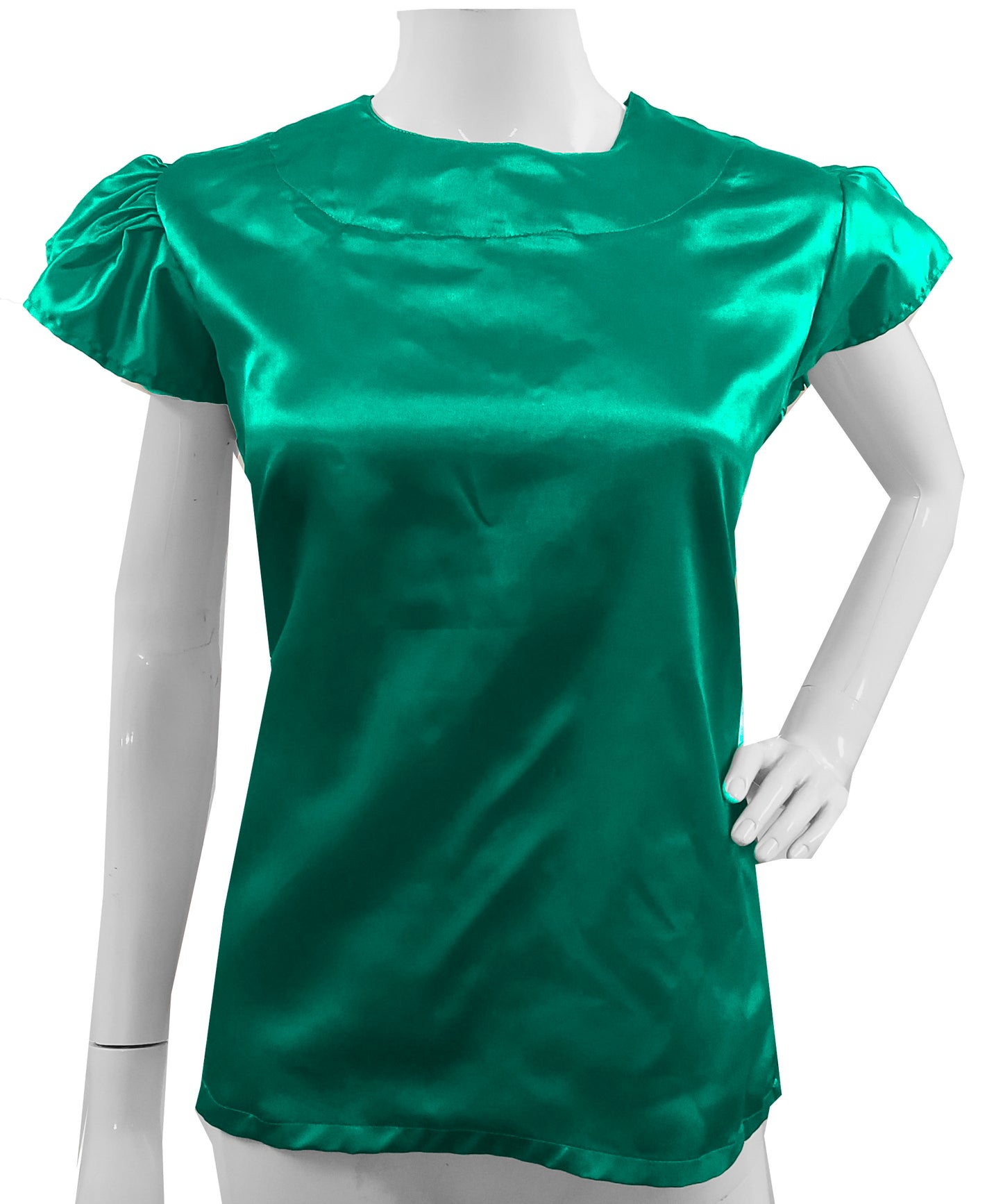 Satin Top / T shirt S89 - Regular Size 2