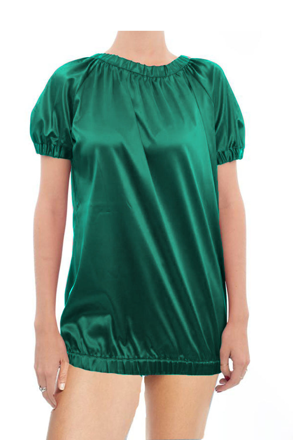 Satin Loose T shirt S106 - Regular Size 2