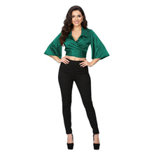 Satin Fancy Top | Women's Party Wear Blouse S-3XL | 41 Colors S83