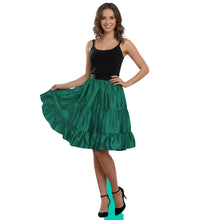 Satin 3-Layer Short Skirt | Tiered Ruffle Party Mini S-3XL S62