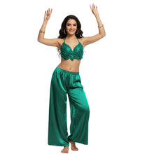 Satin Palazzo Pants | Belly Dance Wide Leg Flow S-3XL | 41 Colors S19