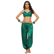 Satin Belly Dance Harem Pants | Flowy Trousers S-3XL | 41 Colors S10