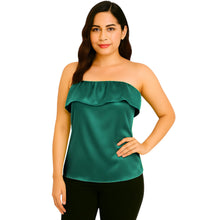Satin Sleeveless Fancy Top | Party & Evening Wear S-3XL | 41 Colors S88