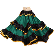 Belly Dance Skirts Full Circle with 3  Layer S75 - Regular Size 2