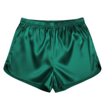 Satin Night Wear Mini Shorts | Sleep & Lounge Pant S-3XL | 41 Colors S78 Meek Mercery BY KF