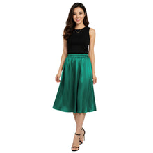 Satin Belly Dance Midi Skirt | Casual wear Skirt S-3XL | 41 Colors S35