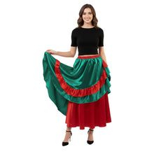 Satin Half Circle Belly Dance Skirt | Elegant Flow S-3XL | 41 Colors S71