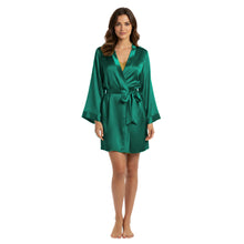 Satin Night Wear Bathrobe | Luxurious Kimono Robe S-3XL | 41 Colors S104