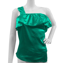 OFF Shoulder Partywear Satin Top S88 - Regular Size 2