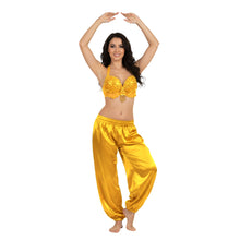 Satin Belly Dance Harem Pants | Flowy Trousers S-3XL | 41 Colors S66