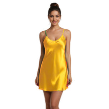 Satin Nightwear Slip Dress | One Piece Sleepwear S-3XL | 41 Colors S17