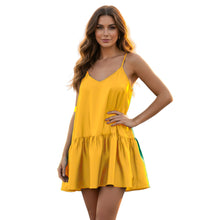 Silver Satin Party Dress, metallic one piece gown.