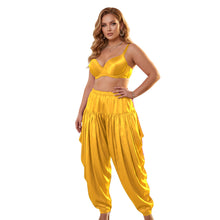 Satin Salwar Pants for Women – Wide Leg Harem Pants, S-5XL, 41 Colors S149