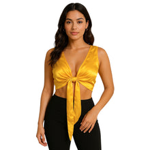 Silver Satin Sleeveless Ruffle Top, metallic performance choli.