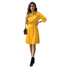 Satin Long Button Down Dress Shirt | Party Tunic S-3XL | 41 Colors S115