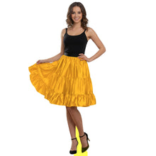 Satin 3-Layer Short Skirt | Tiered Ruffle Party Mini S-3XL S62