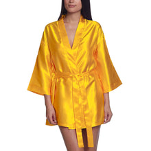 Satin Night Wear Bathrobe S26  - Regular Size 2