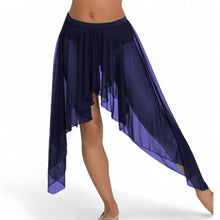 Belly Dance Side Assym sheer Skirt C44 - Regular Size 2