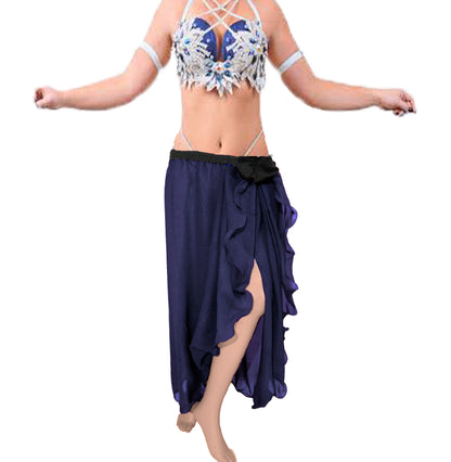 Chiffon New Design Belly dance Skirt C16- Regular Size 2