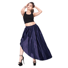 Satin High Low Asymmetrical Skirt  Ballet Dance Skirt S73-Regular Size 3