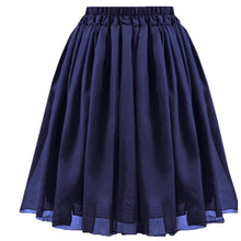 Flowy Chiffon Mini Skirt - High-Waist Pleated Party & Cocktail Wear C27