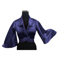 Satin Fancy Top For Women Party Wear Top S83-Regular Size 2