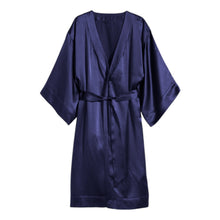 Satin Night Wear  Bathrobe S79 - Regular Size 2