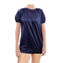 Round Neck Satin Loose T shirt S106 - Regular Size 2