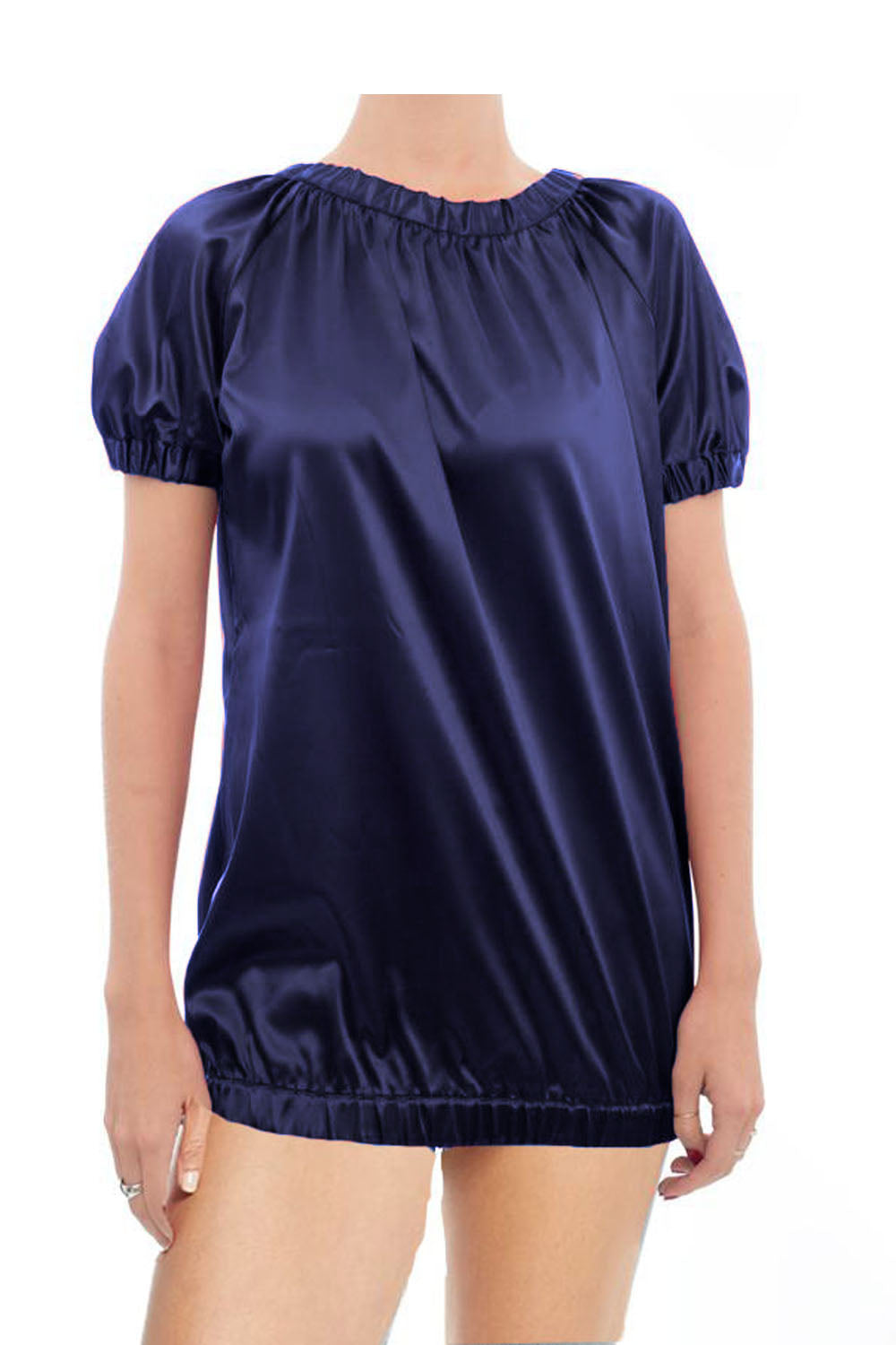 Satin Loose T shirt S106 - Regular Size 2